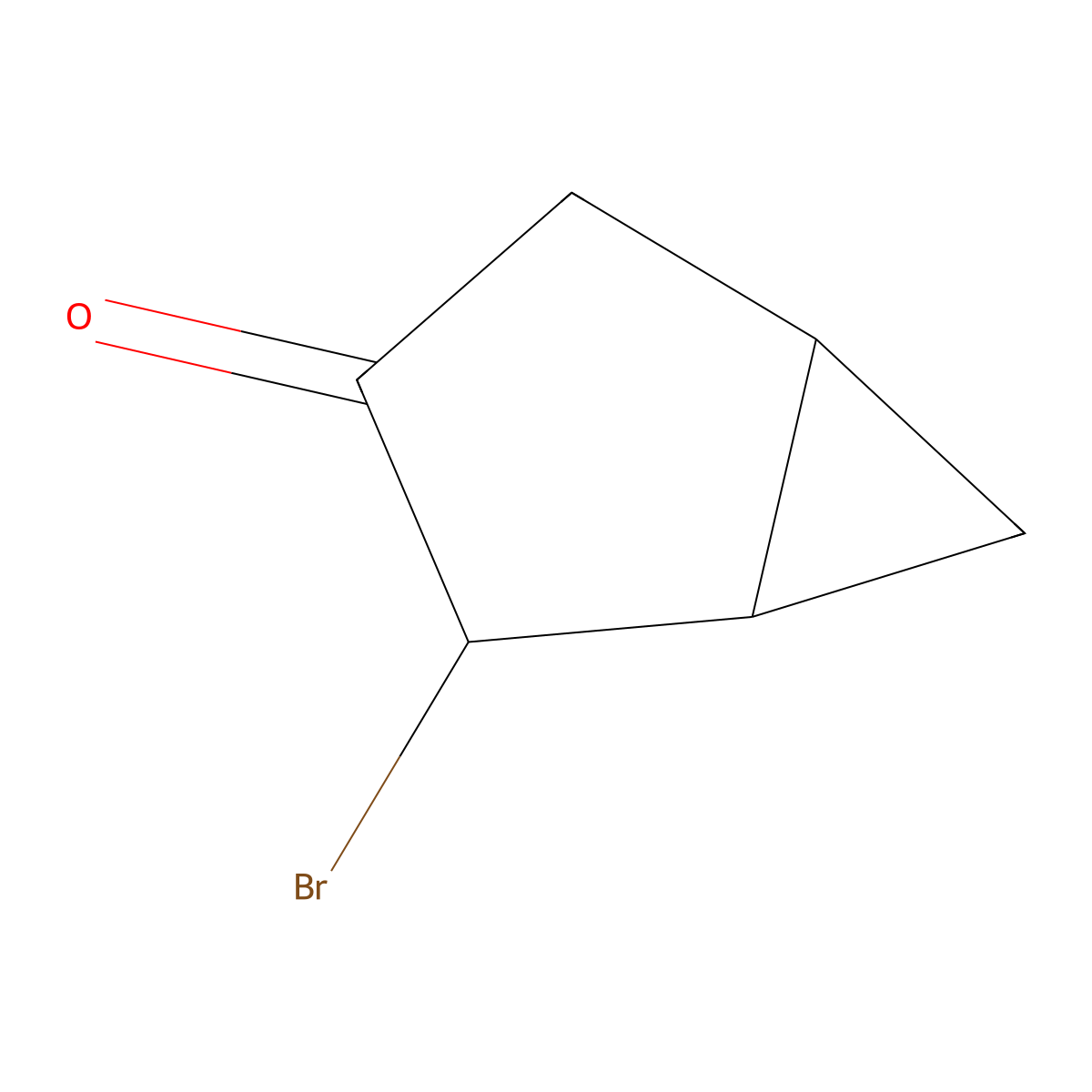 rac-(1R,2S,5R)-2-bromobicyclo[3.1.0]hexan-3-one molecular structure, CAS 2580090-65-7