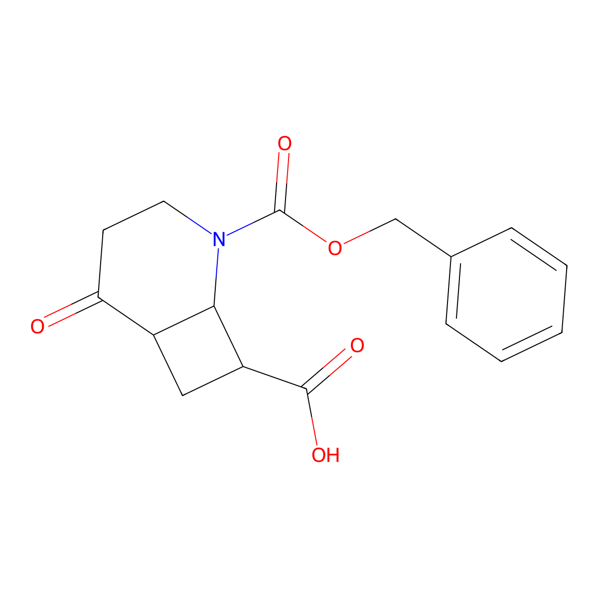 rac-(1R,6R,8R)-2-[(benzyloxy)carbonyl]-5-oxo-2-azabicyclo[4.2.0]octane-8-carboxylic acid molecular structure, CAS 2580090-87-3