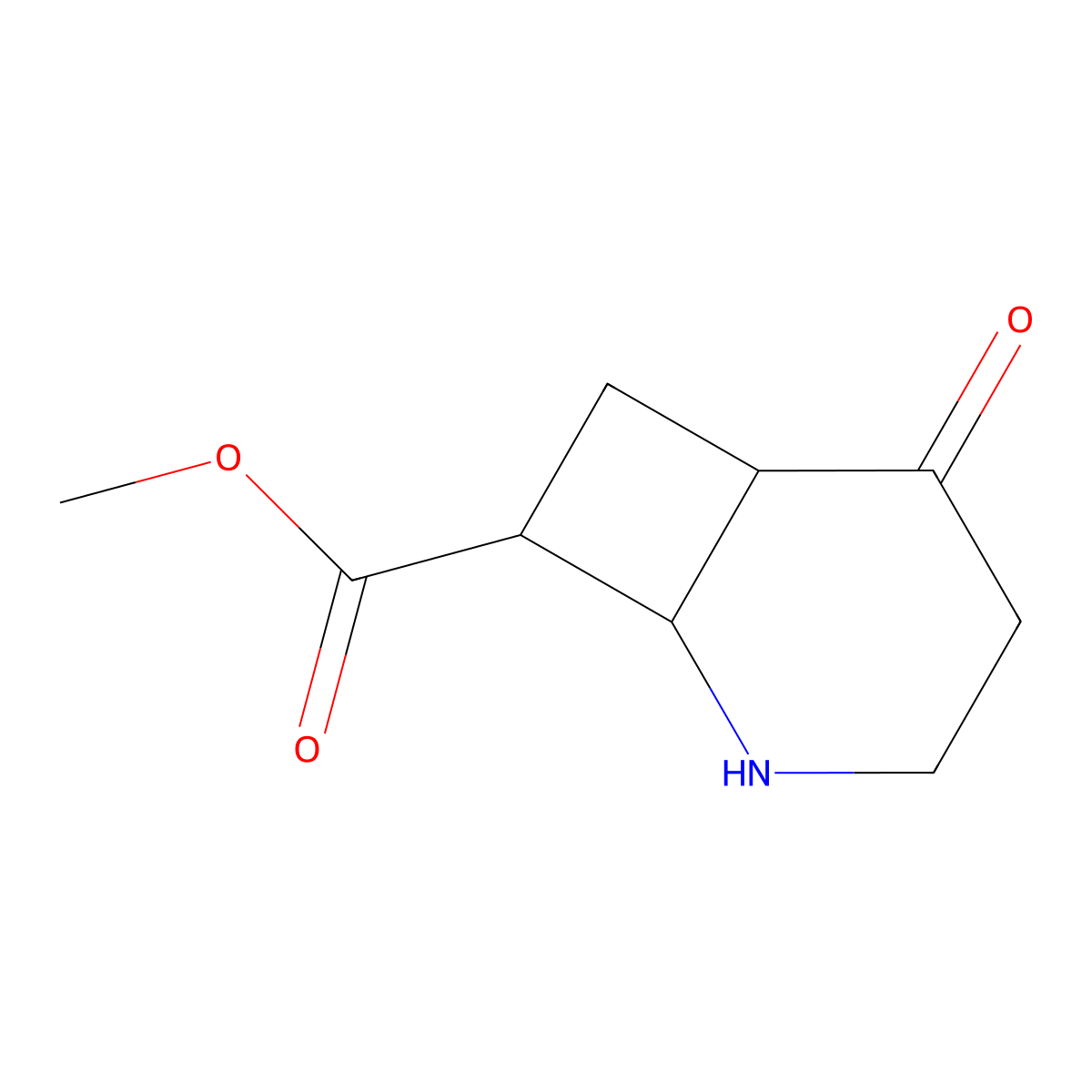rac-methyl (1R,6R,8R)-5-oxo-2-azabicyclo[4.2.0]octane-8-carboxylate molecular structure, CAS 2580091-03-6