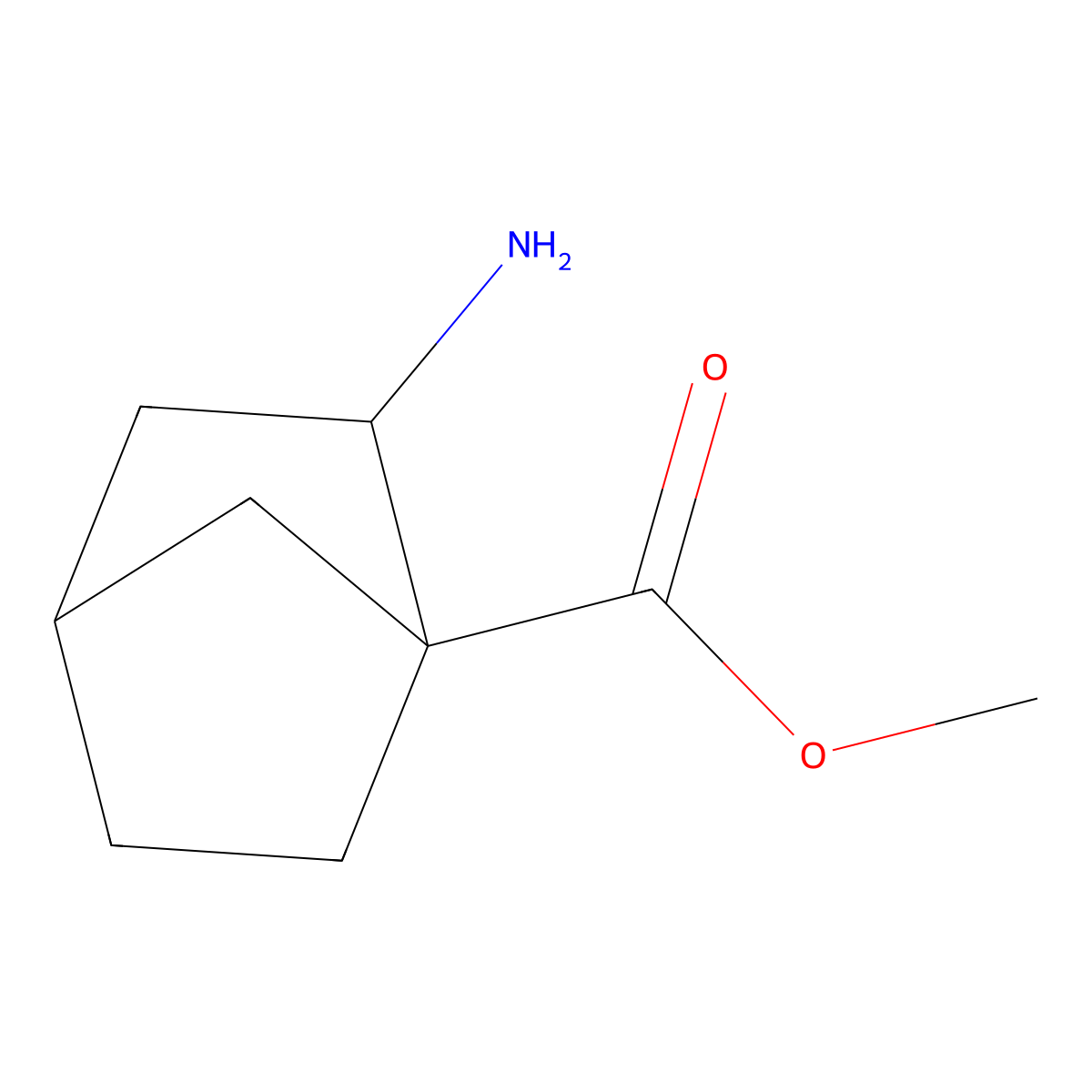 rac-methyl (1R,2R,4R)-2-aminobicyclo[2.2.1]heptane-1-carboxylate molecular structure, CAS 2580092-51-7