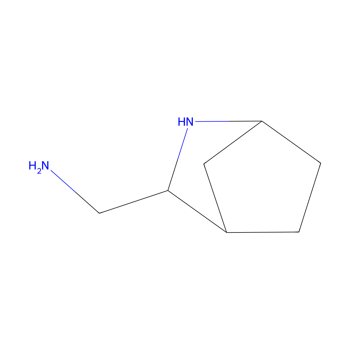 [(1R,3S,4S)-2-azabicyclo[2.2.1]heptan-3-yl]methanamine molecular structure, CAS 2580099-13-2