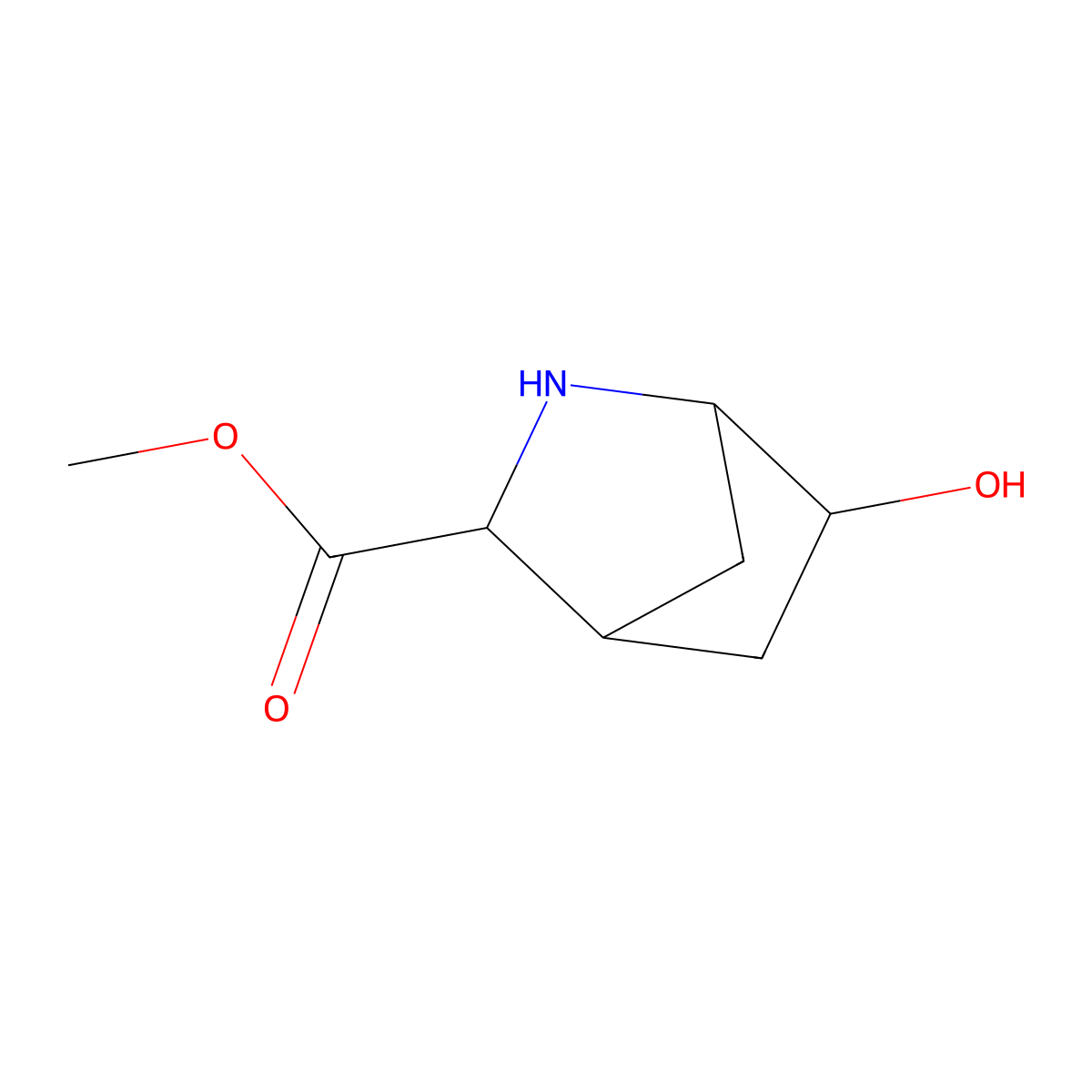 rac-methyl (1R,3R,4S,6R)-6-hydroxy-2-azabicyclo[2.2.1]heptane-3-carboxylate molecular structure, CAS 2580103-67-7