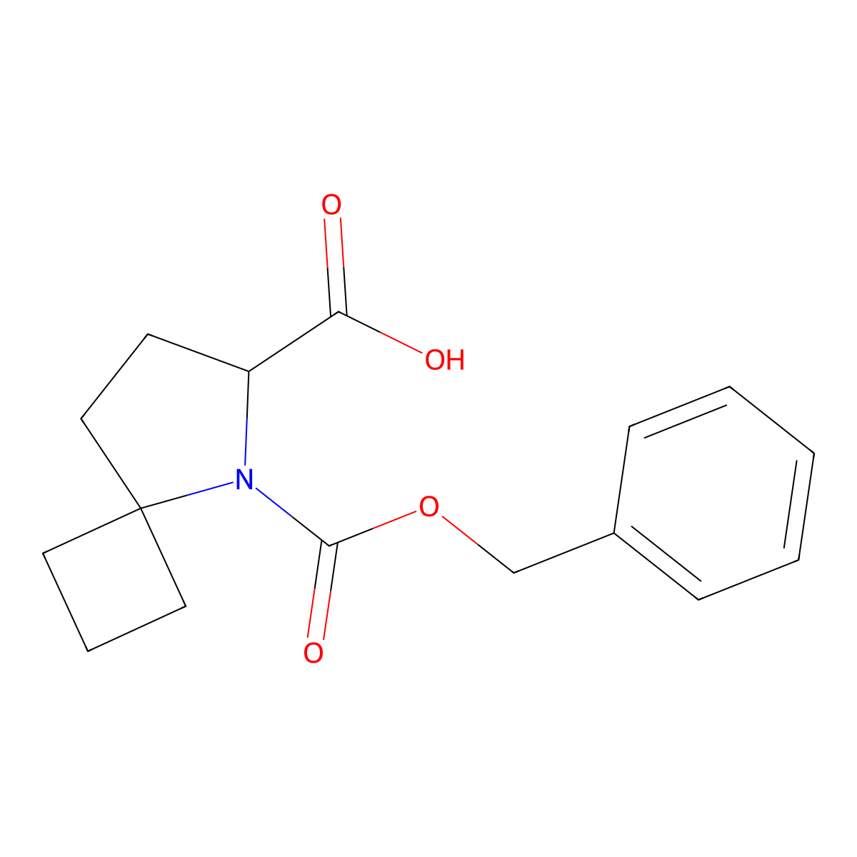 5-[(Benzyloxy)carbonyl]-5-azaspiro[3.4]octane-6-carboxylic acid molecular structure, CAS 2580183-50-0
