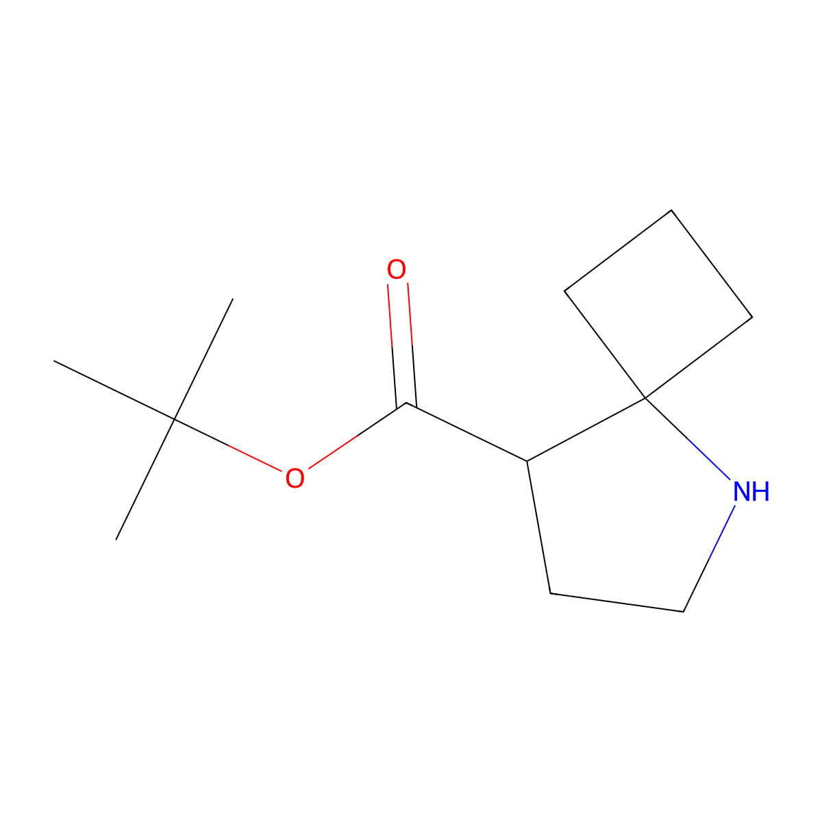 Tert-butyl 5-azaspiro[3.4]octane-8-carboxylate molecular structure, CAS 2580205-20-3