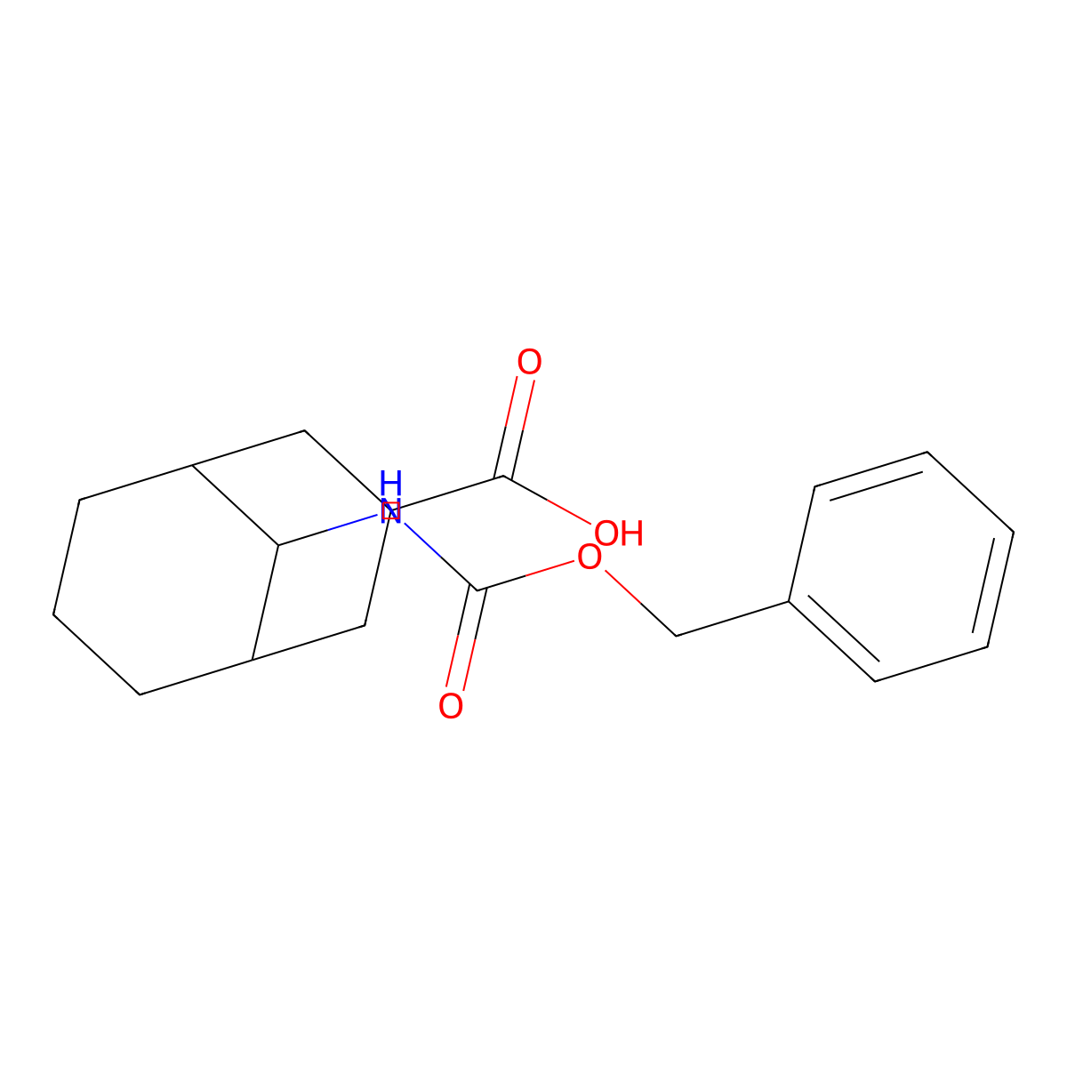 9-{[(Benzyloxy)carbonyl]amino}bicyclo[3.3.1]nonane-3-carboxylic acid molecular structure, CAS 2580205-34-9
