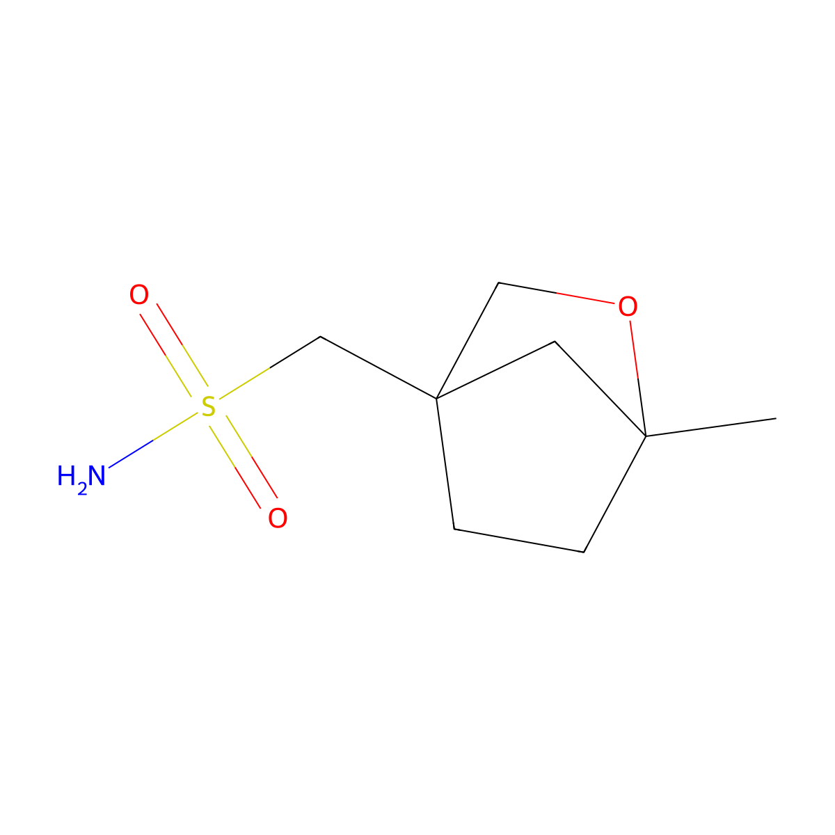 {1-Methyl-2-oxabicyclo[2.2.1]heptan-4-yl}methanesulfonamide molecular structure, CAS 2580206-35-3
