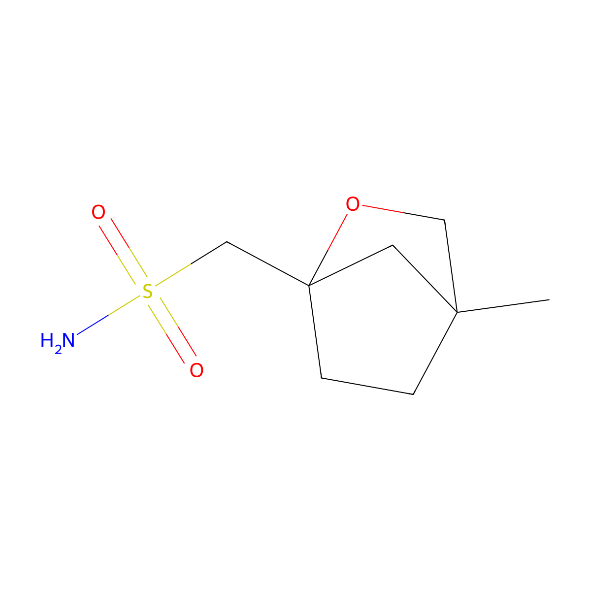 {4-Methyl-2-oxabicyclo[2.2.1]heptan-1-yl}methanesulfonamide molecular structure, CAS 2580207-79-8