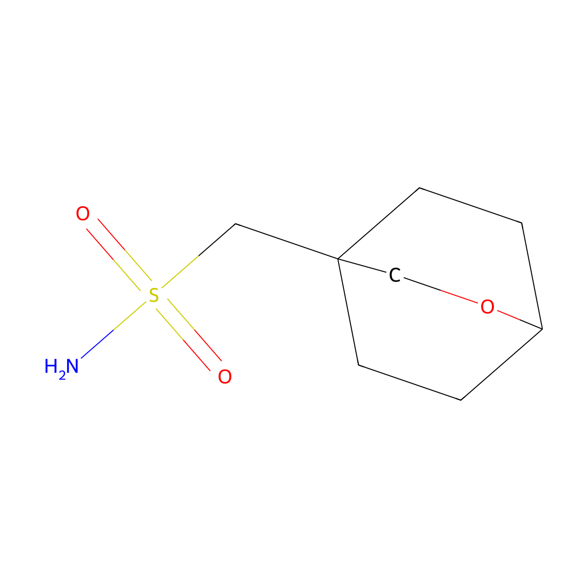 {2-Oxabicyclo[2.2.2]octan-4-yl}methanesulfonamide molecular structure, CAS 2580215-51-4