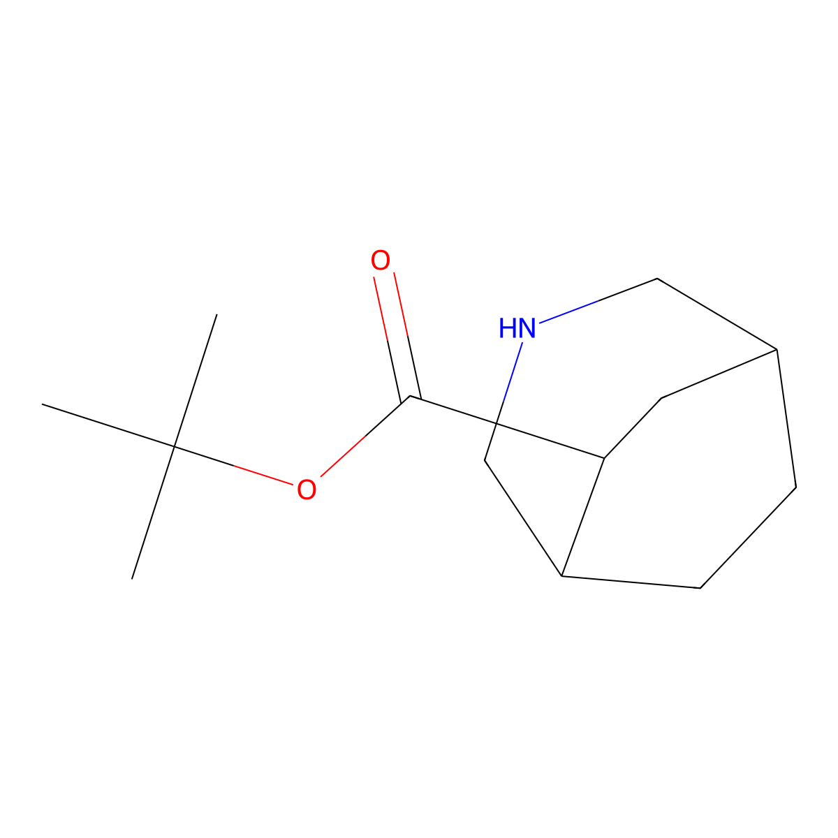 Tert-butyl 3-azabicyclo[3.2.2]nonane-6-carboxylate molecular structure, CAS 2580221-68-5