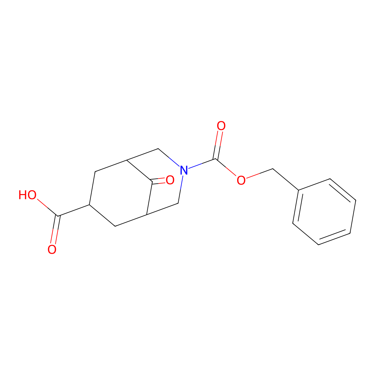 3-[(Benzyloxy)carbonyl]-9-oxo-3-azabicyclo[3.3.1]nonane-7-carboxylic acid molecular structure, CAS 2580238-37-3
