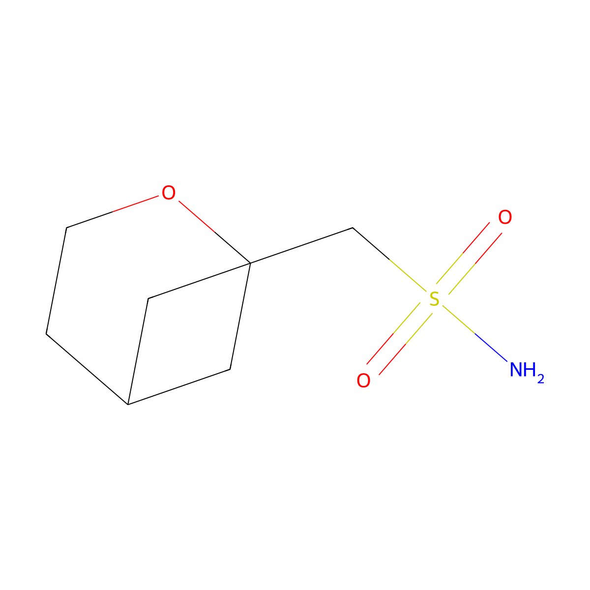 {2-Oxabicyclo[3.1.1]heptan-1-yl}methanesulfonamide molecular structure, CAS 2580250-40-2