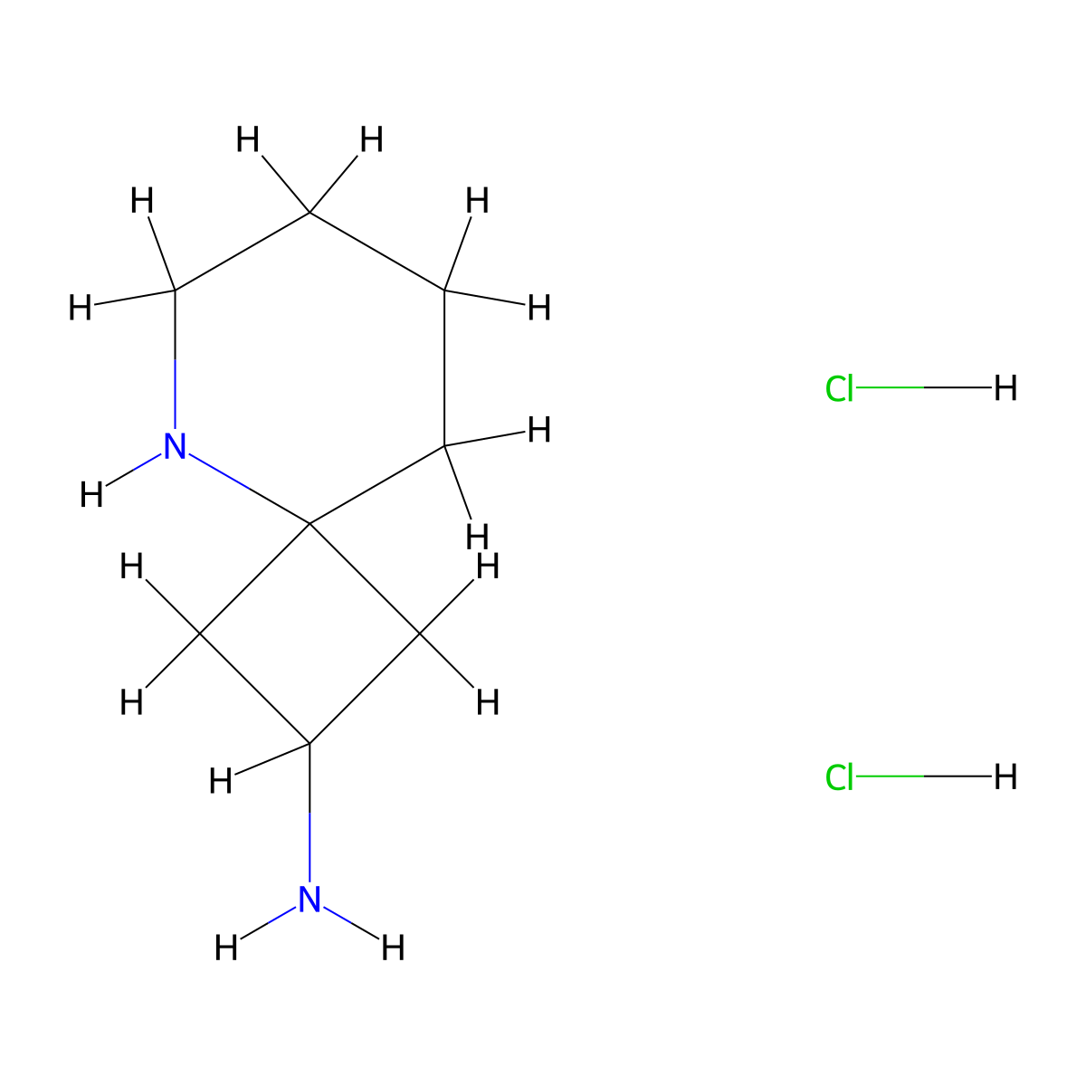 5-Azaspiro[3.5]nonan-2-aminedihydrochloride molecular structure, CAS 2580254-99-3