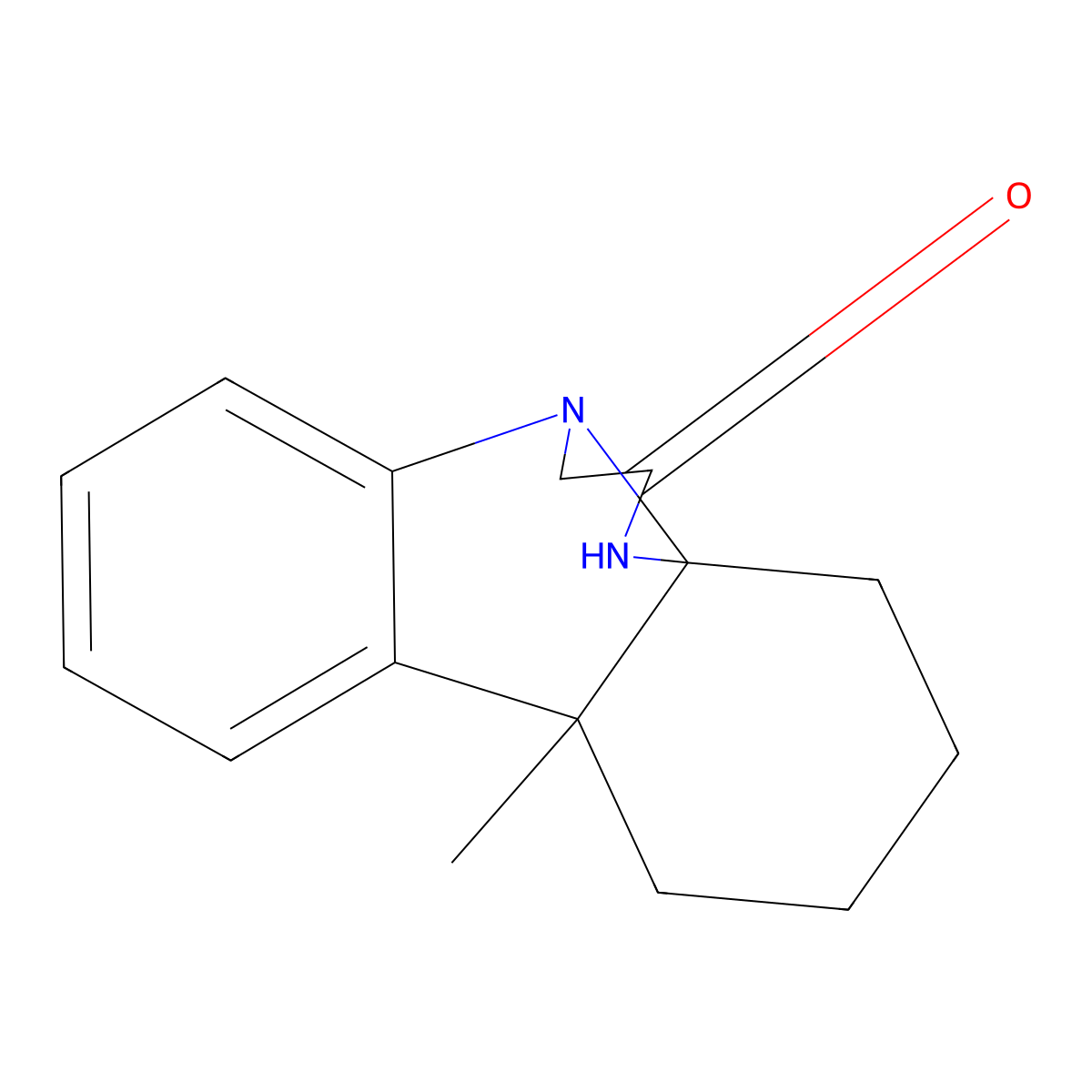 7a-methyl-5,6,7,7a-tetrahydro-1H,4H-imidazo[2,1-k]carbazol-2(3H)-one molecular structure, CAS 258269-56-6