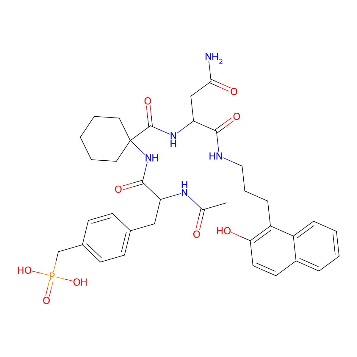 Cgp-78850 molecular structure, CAS 258326-83-9