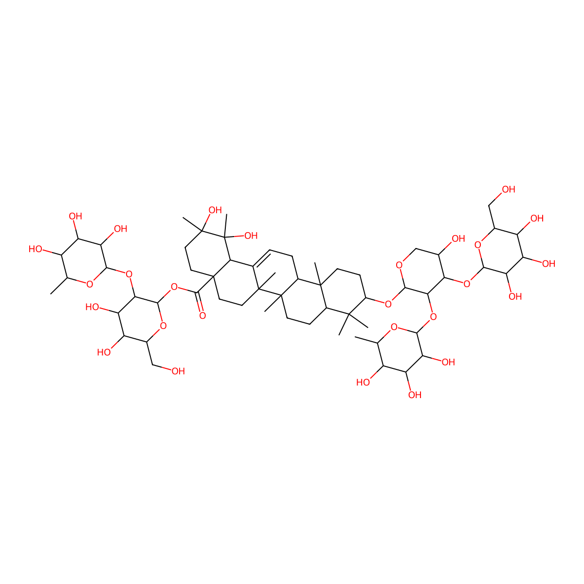 Kudinoside I molecular structure, CAS 258343-37-2