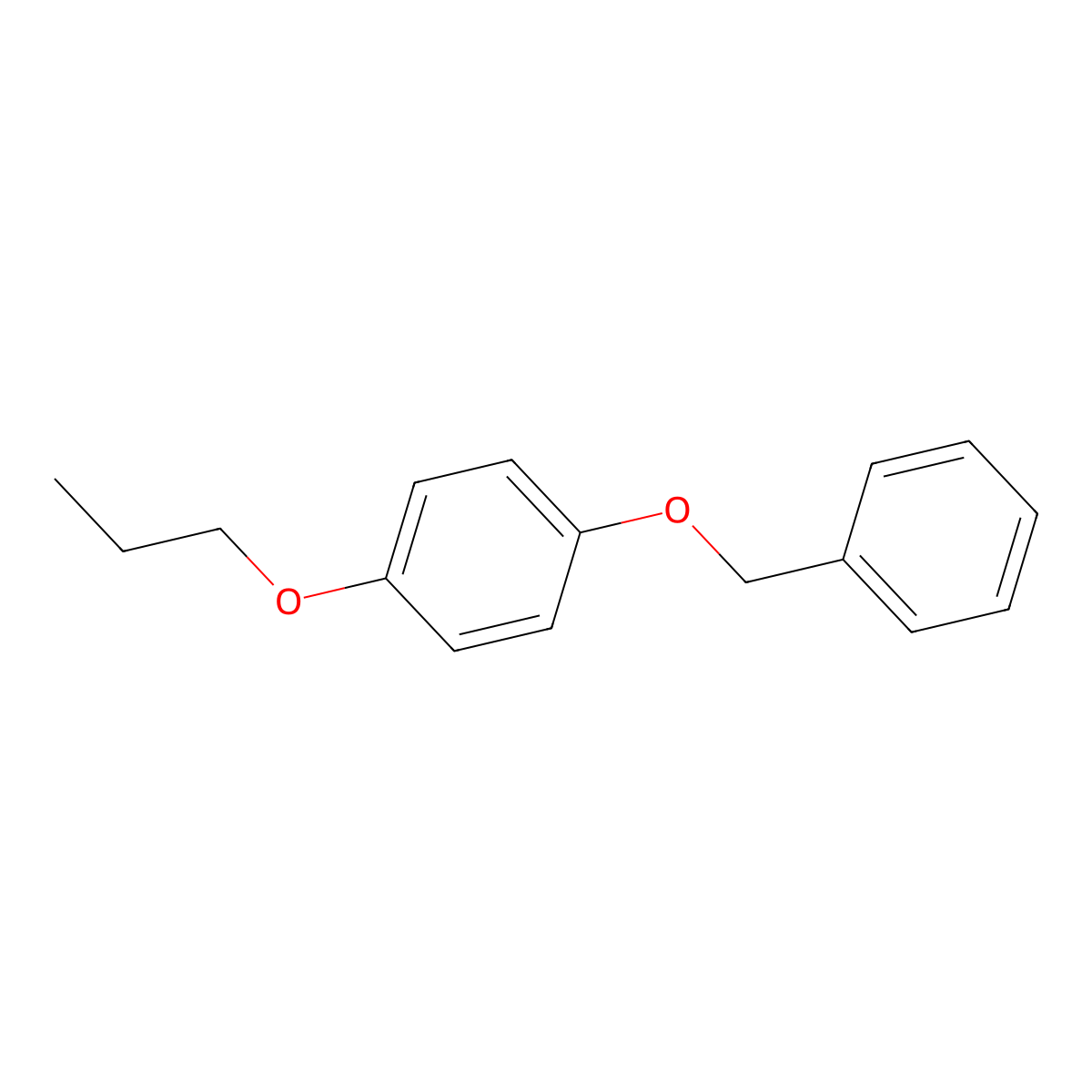 1-(Benzyloxy)-4-propoxybenzene molecular structure, CAS 258513-95-0