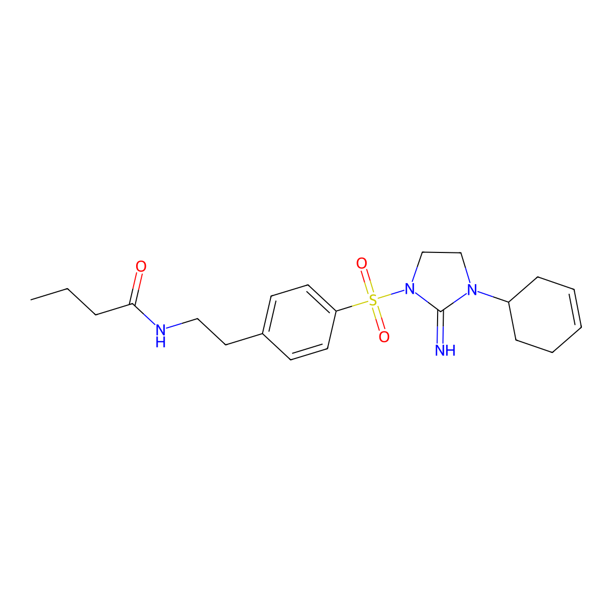 Glibutimine molecular structure, CAS 25859-76-1