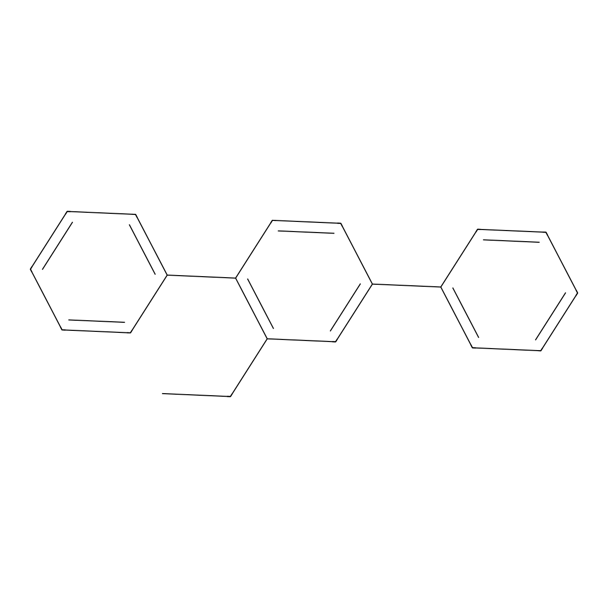 2'-Ethyl-1,1':4',1''-terphenyl molecular structure, CAS 2586127-41-3