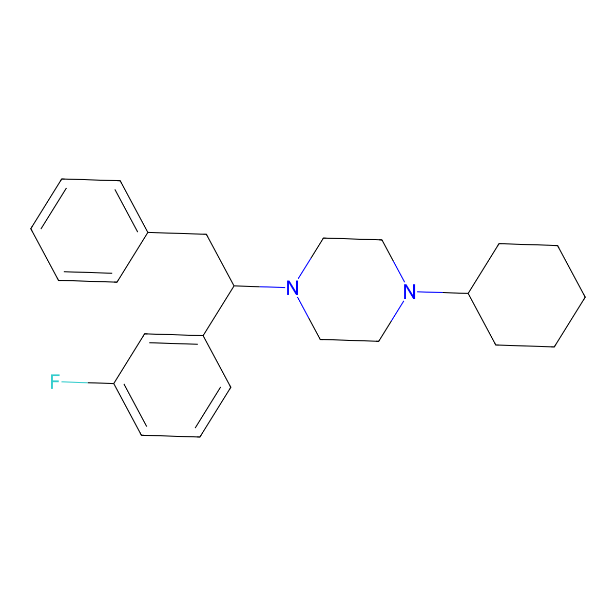 3F-MT-45 molecular structure, CAS 2587300-51-2