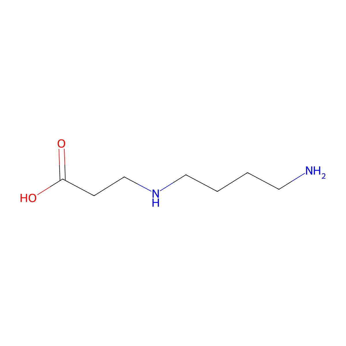 Putreanine molecular structure, CAS 25887-39-2