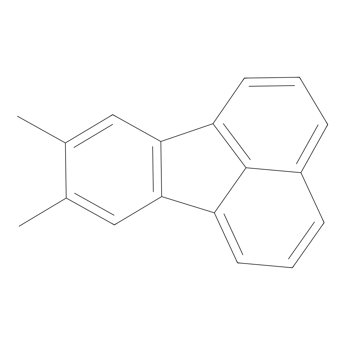 Fluoranthene, 8,9-dimethyl- molecular structure, CAS 25889-63-8