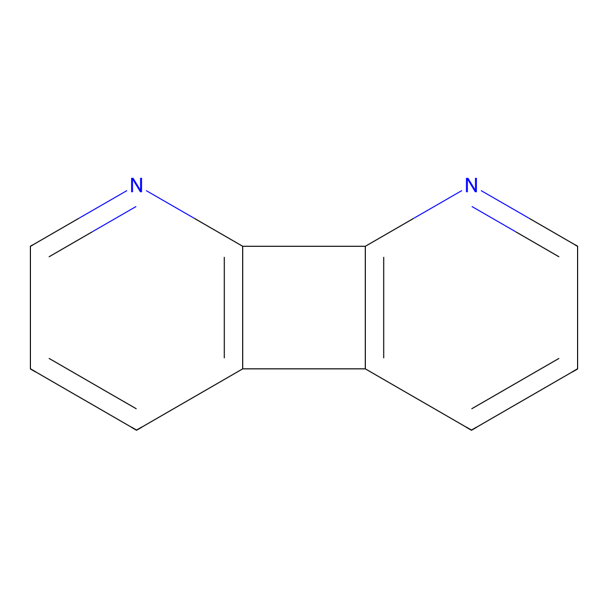 Cyclobuta(1,2-b:4,3-b')dipyridine molecular structure, CAS 259-84-7