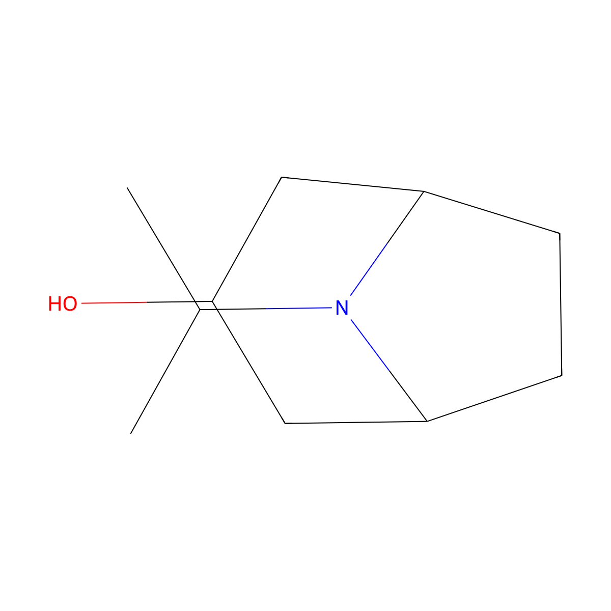 endo-8-Isopropyl-8-azabicyclo(3.2.1)octan-3-ol molecular structure, CAS 259092-15-4