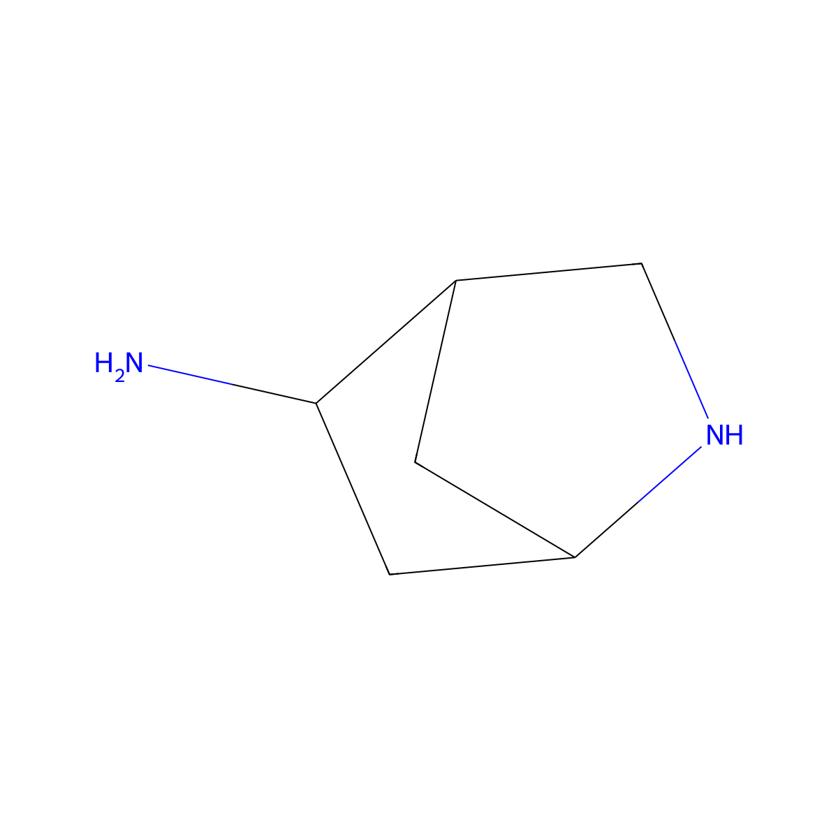 2-Azabicyclo[2.2.1]heptan-5-amine molecular structure, CAS 2591180-38-8