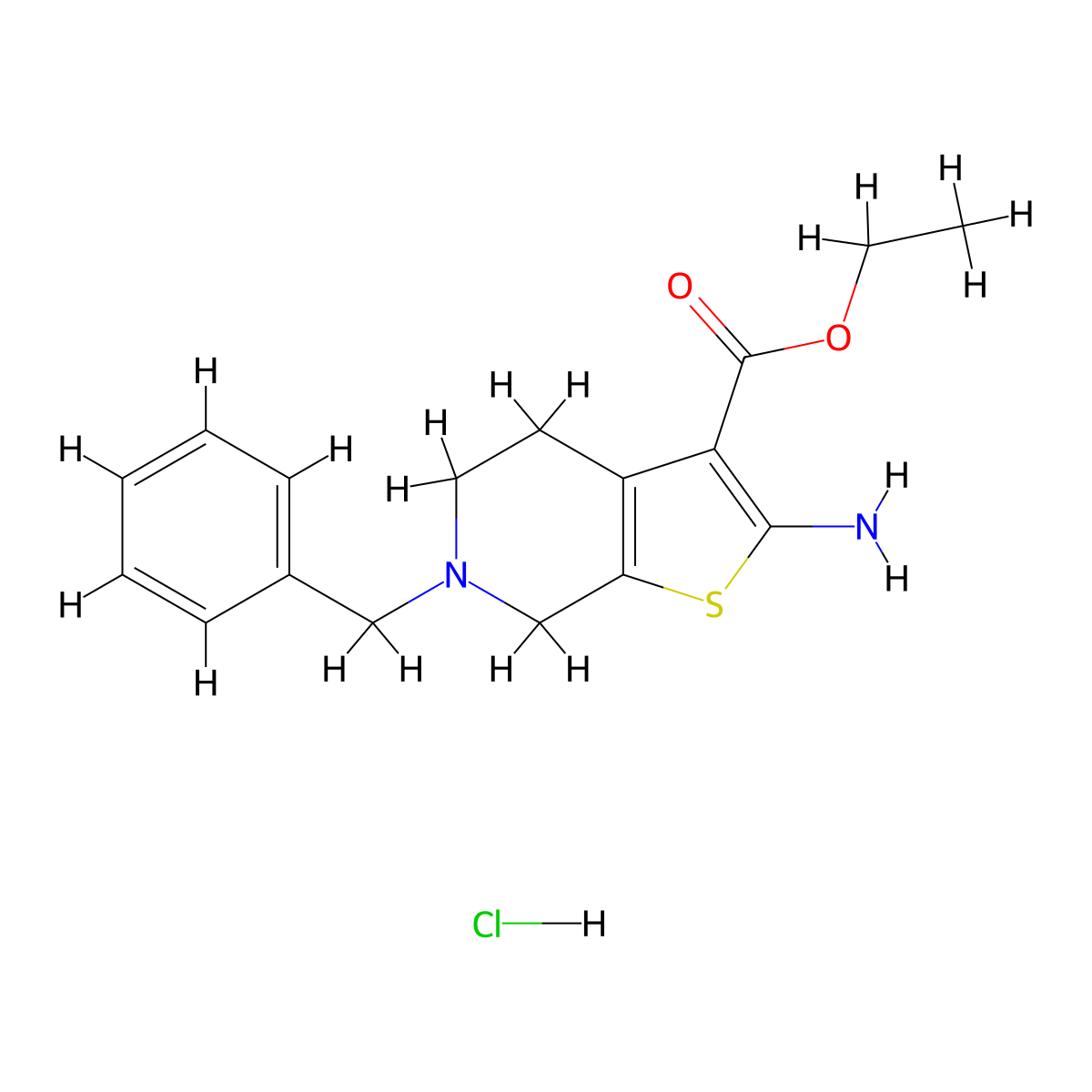 Tinoridine Hydrochloride molecular structure, CAS 25913-34-2
