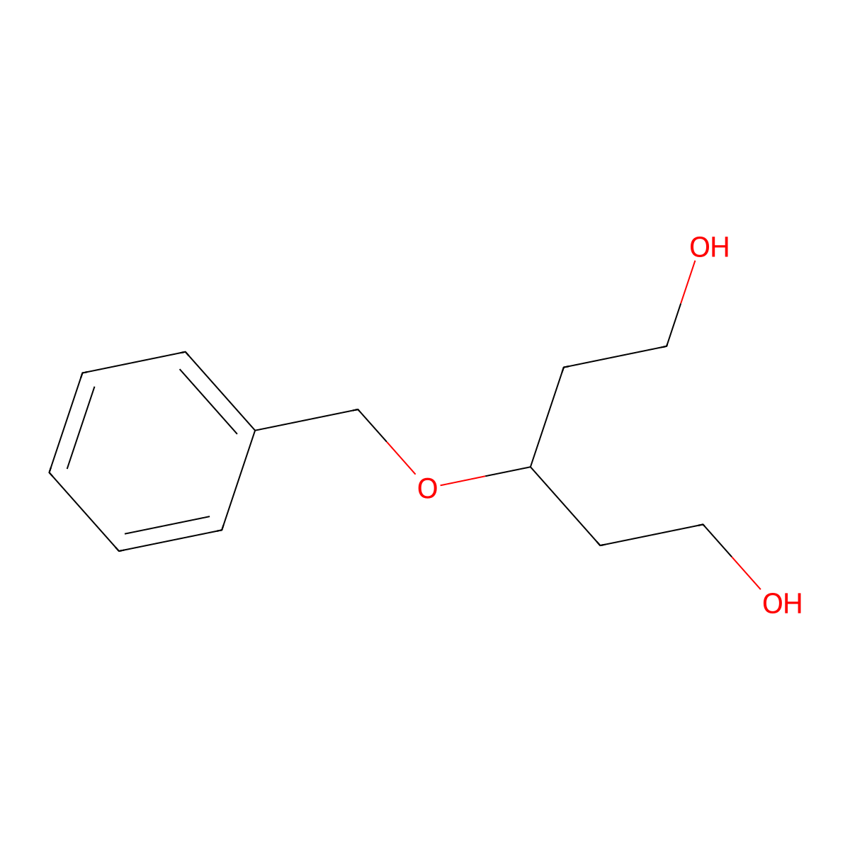 3-(Benzyloxy)pentane-1,5-diol molecular structure, CAS 259263-49-5