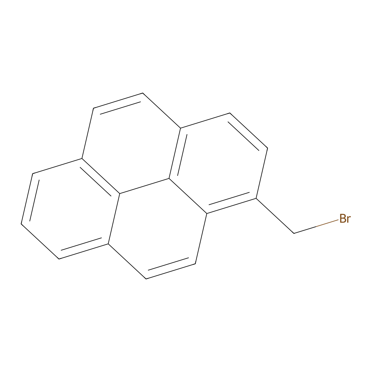 3-(Bromomethyl)pyrene molecular structure, CAS 2595-90-6