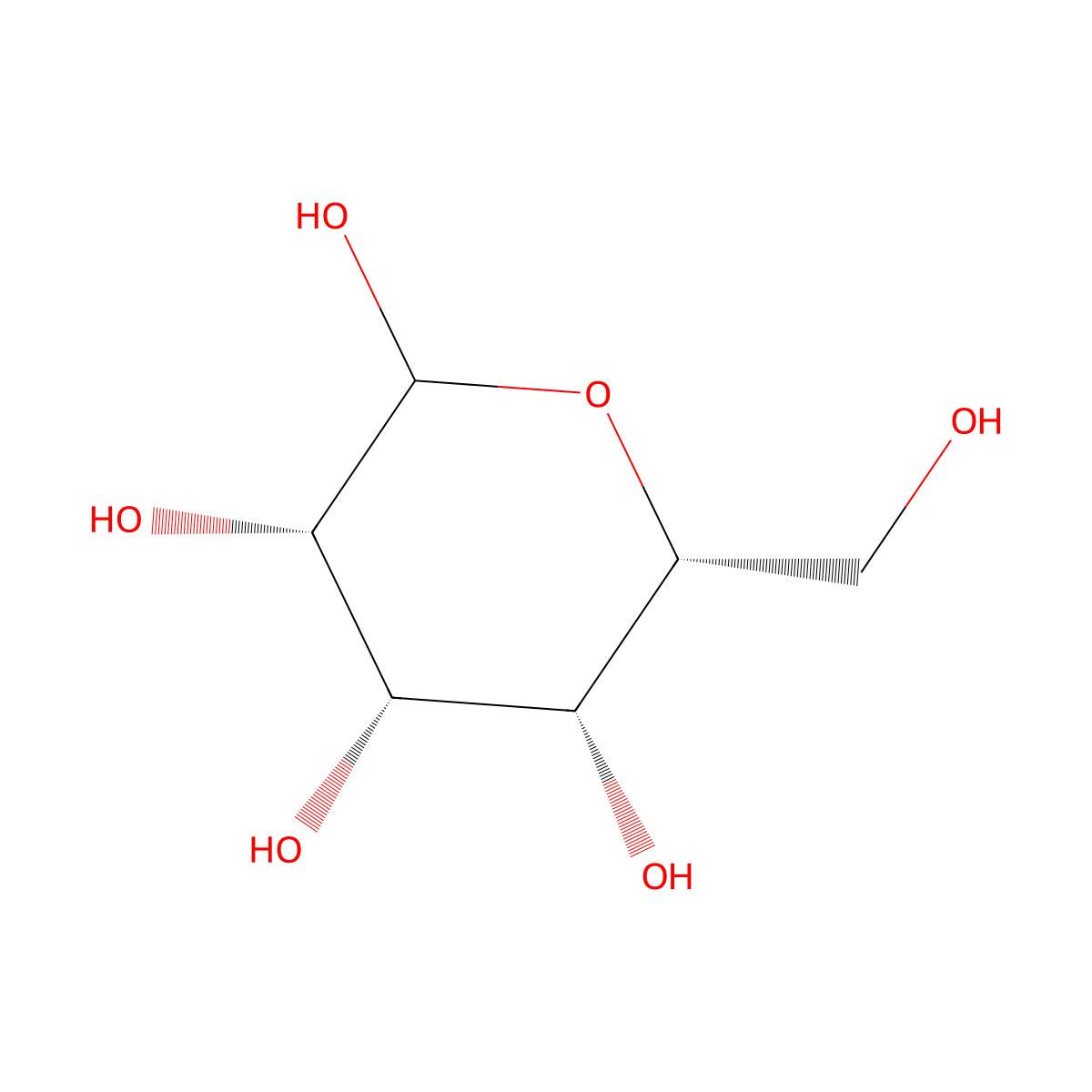 D-Talose molecular structure, CAS 2595-98-4