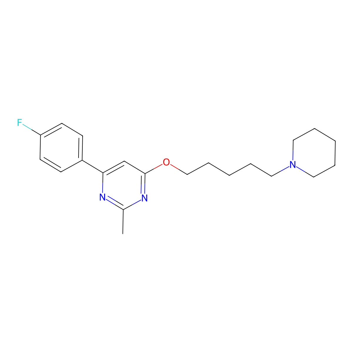 Enecadin molecular structure, CAS 259525-01-4
