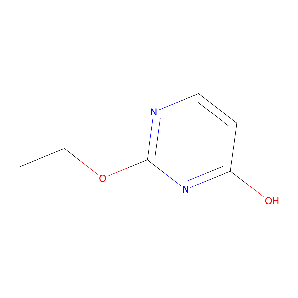 2-Ethoxypyrimidin-4-ol molecular structure, CAS 25957-58-8