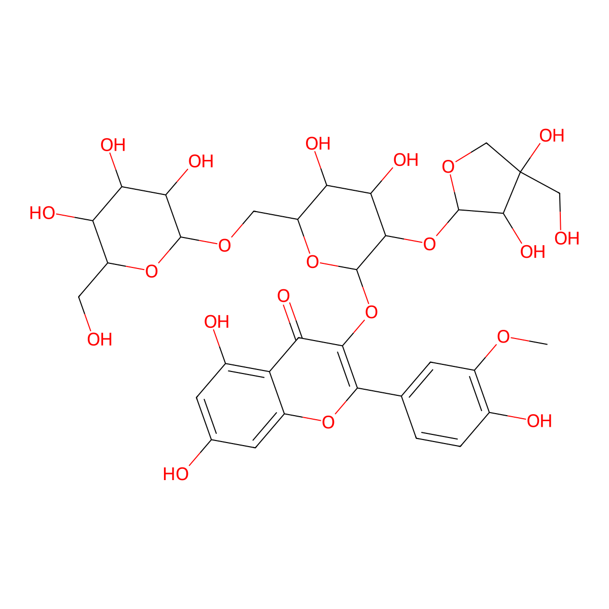 Morindaparvin W molecular structure, CAS 2596365-67-0