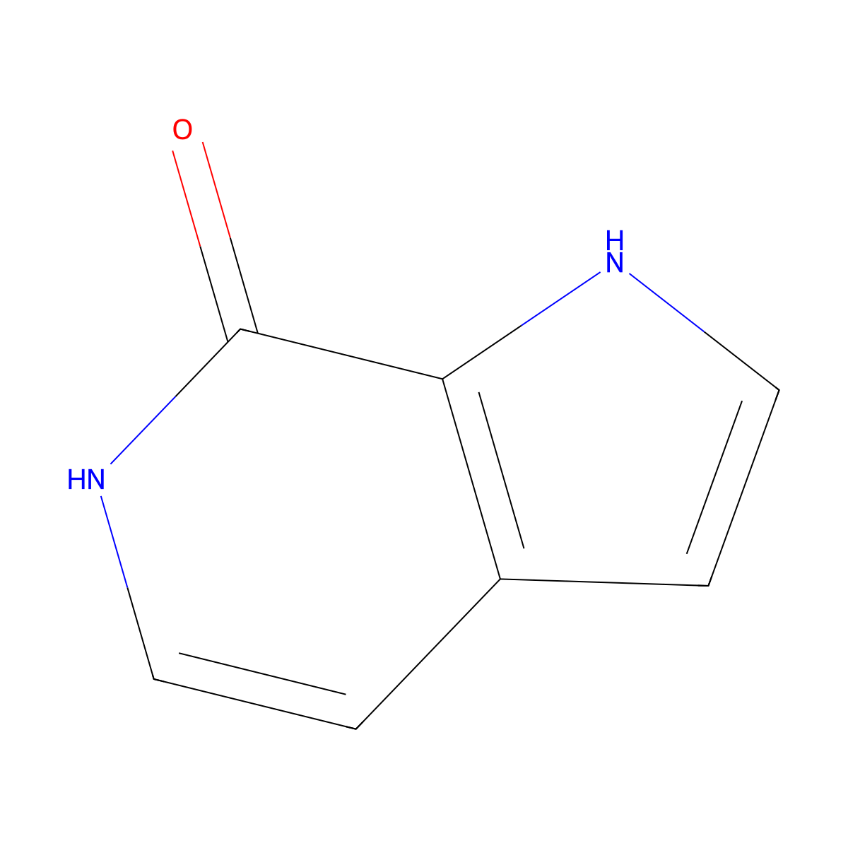 1H,6H,7H-pyrrolo[2,3-c]pyridin-7-one molecular structure, CAS 259684-36-1