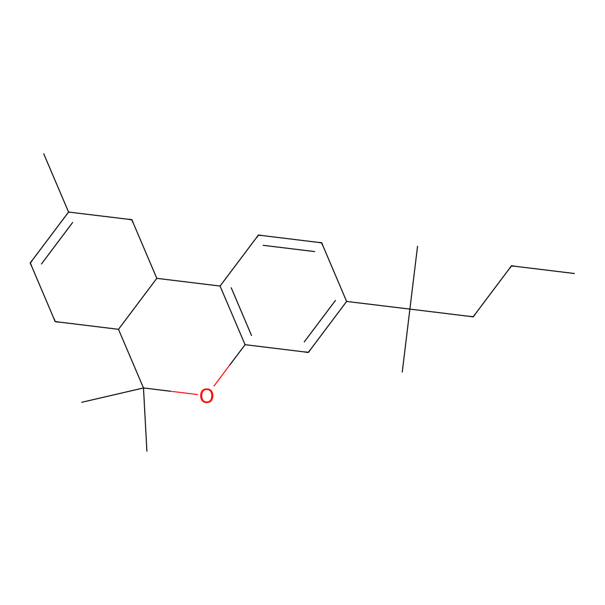 Jwh 133 molecular structure, CAS 259869-55-1