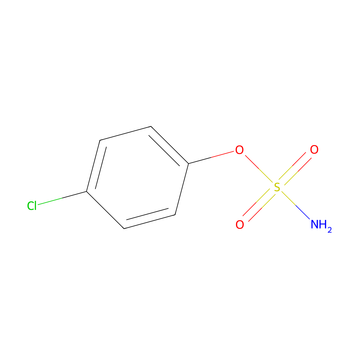 4-Chlorophenyl Sulfamate molecular structure, CAS 25998-89-4