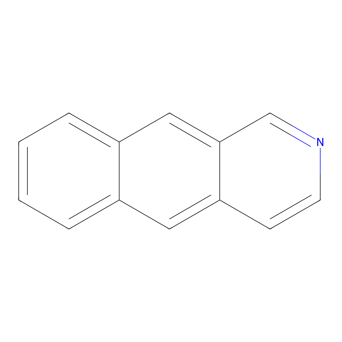 Benzo[g]isoquinoline molecular structure, CAS 260-32-2