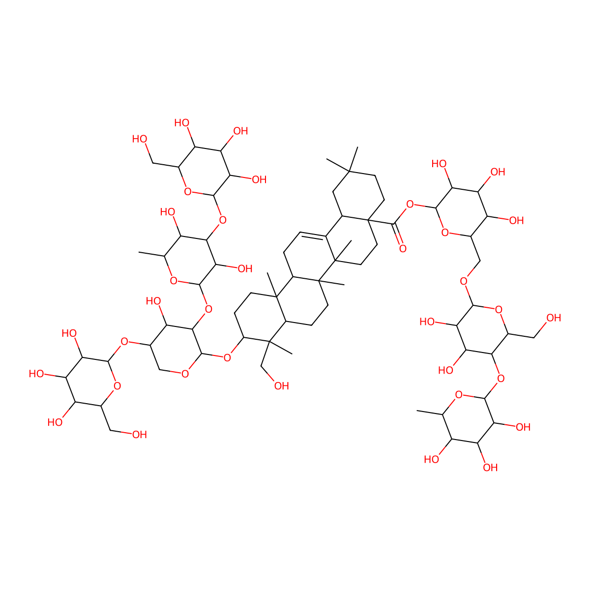 Cernuoside B molecular structure, CAS 260046-56-8