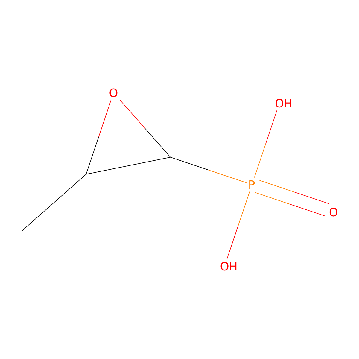 [(2S,3R)-3-methyloxiran-2-yl]phosphonic acid molecular structure, CAS 26017-03-8