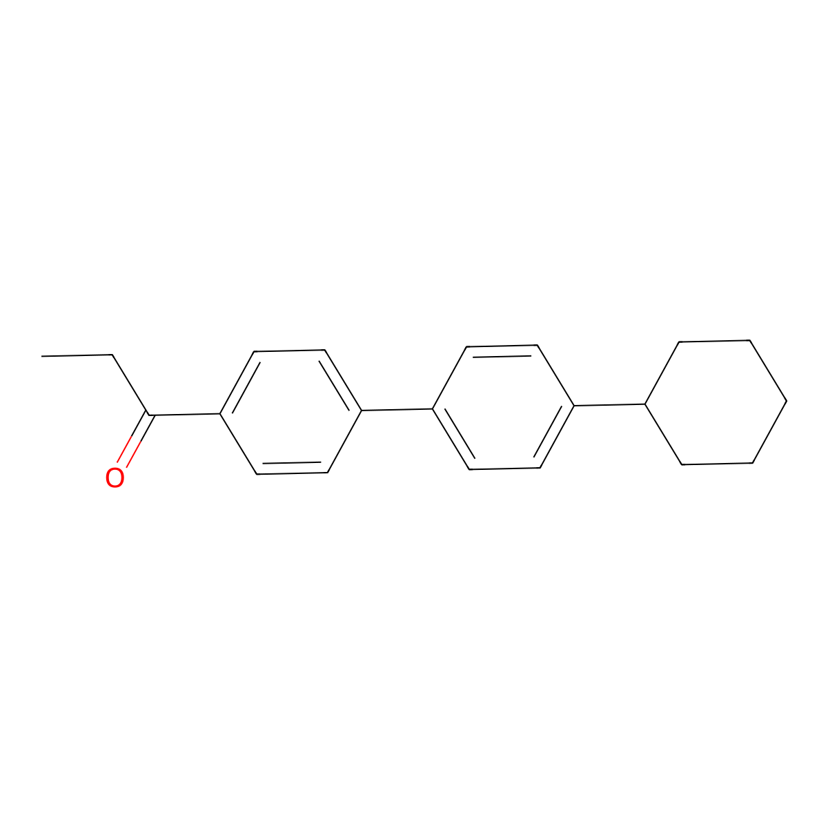 1-(4'-Cyclohexyl[1,1'-biphenyl]-4-yl)-1-propanone molecular structure, CAS 2603602-48-6