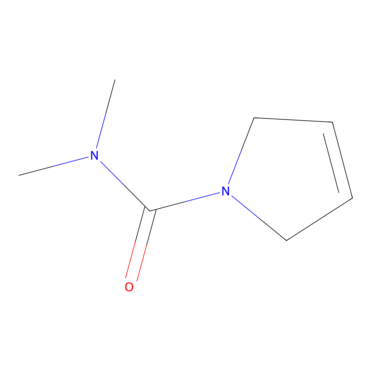 N,N-Dimethyl-2,5-dihydro-1H-pyrrole-1-carboxamide molecular structure, CAS 260412-73-5