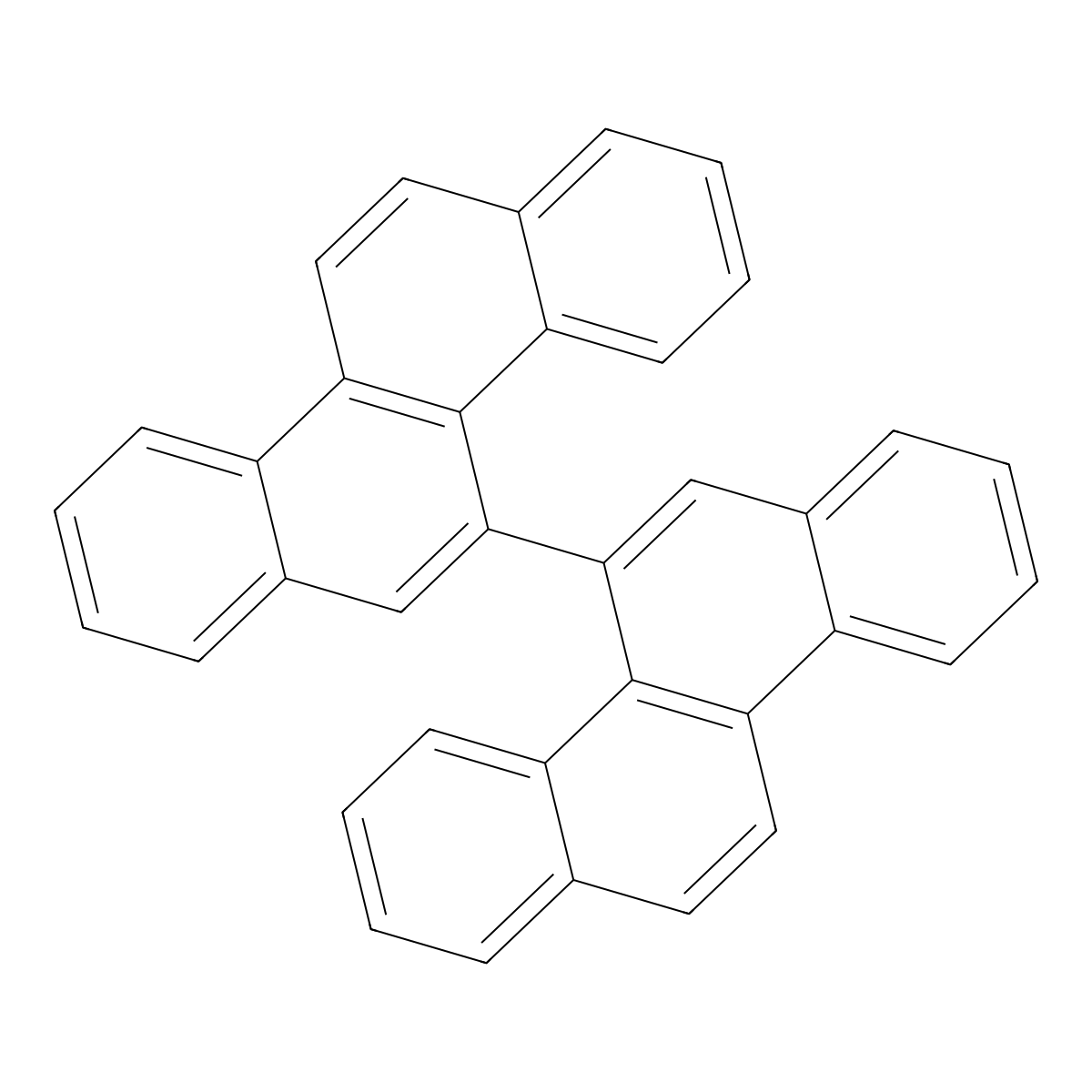 5,5'-Bichrysene molecular structure, CAS 2605225-83-8