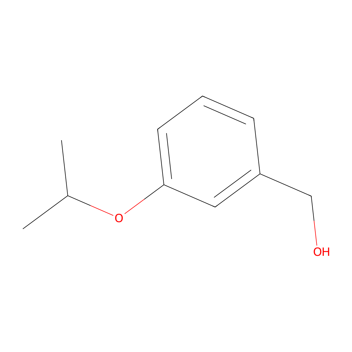 (3-Isopropoxyphenyl)methanol molecular structure, CAS 26066-15-9