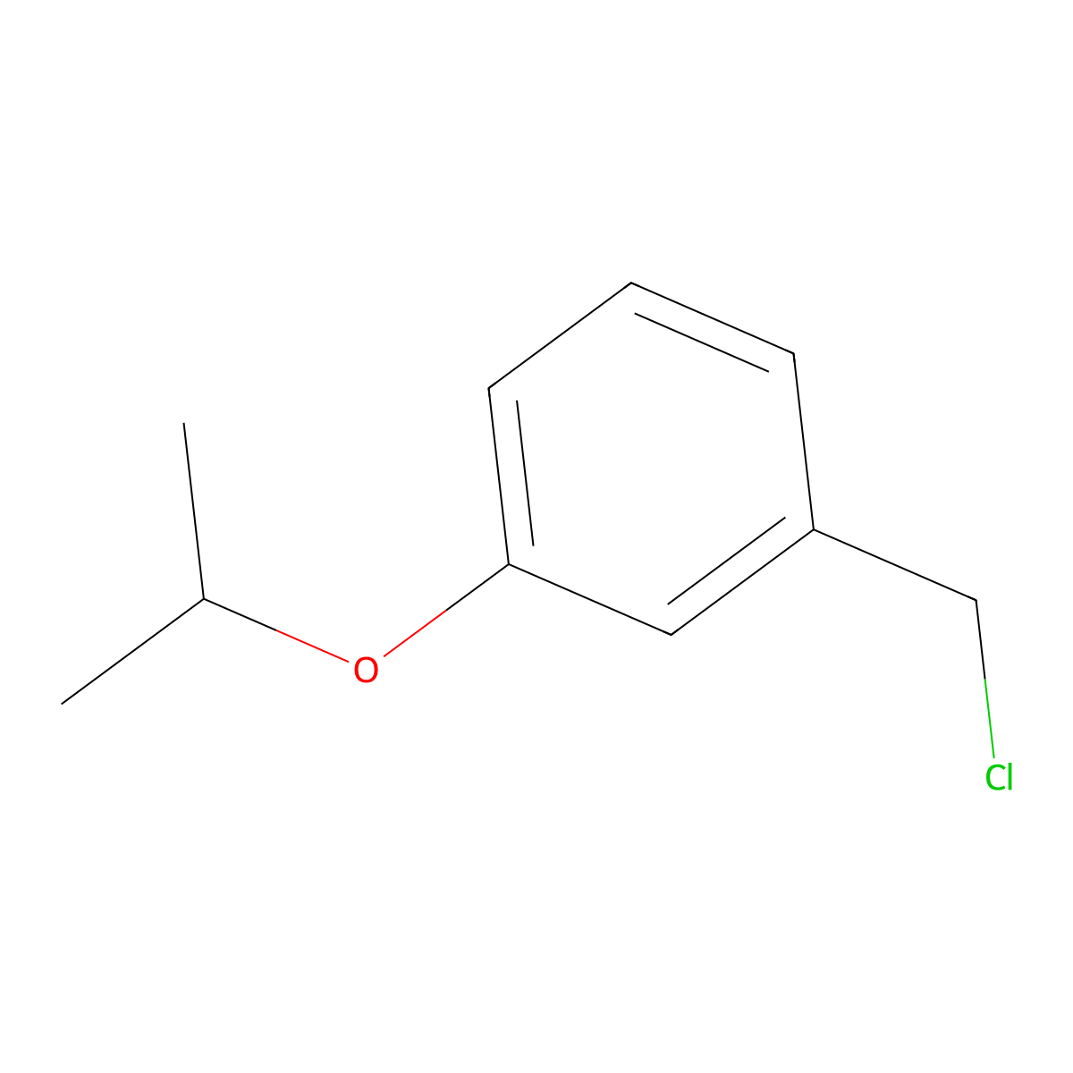 1-(Chloromethyl)-3-isopropoxybenzene molecular structure, CAS 26066-16-0