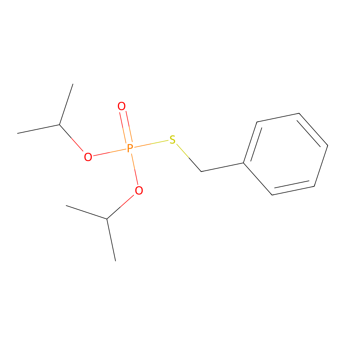 Iprobenfos molecular structure, CAS 26087-47-8