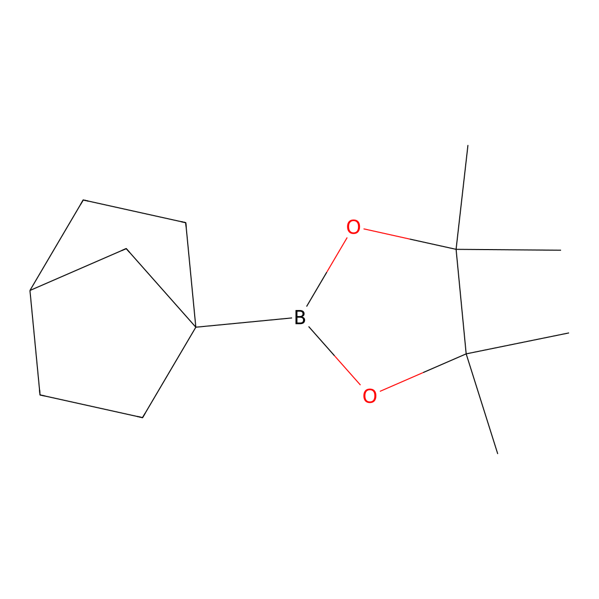 Bicyclo[2.2.1]heptane-1-boronic Acid Pinacol Ester molecular structure, CAS 2609867-60-7