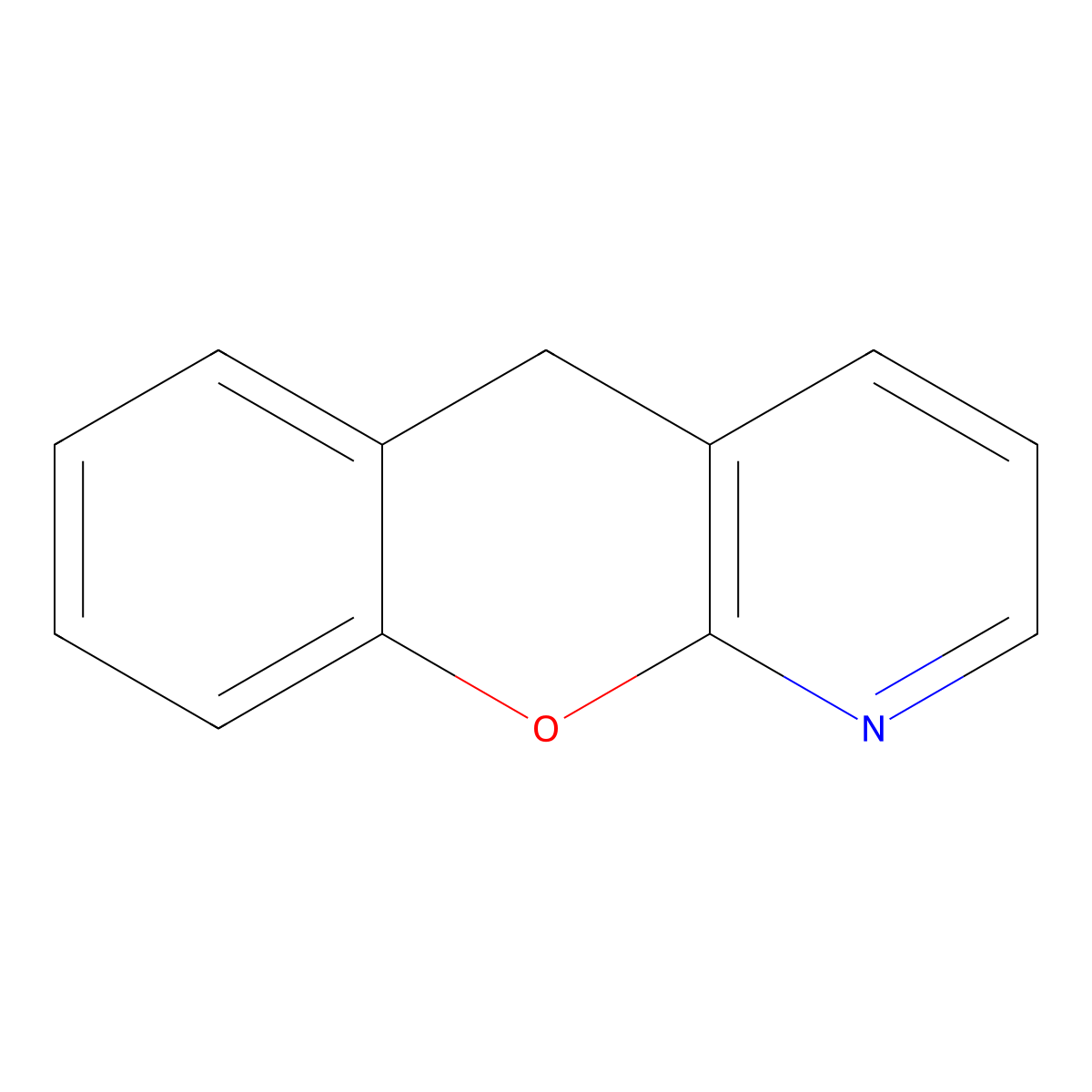 5H-chromeno[2,3-b]pyridine molecular structure, CAS 261-27-8