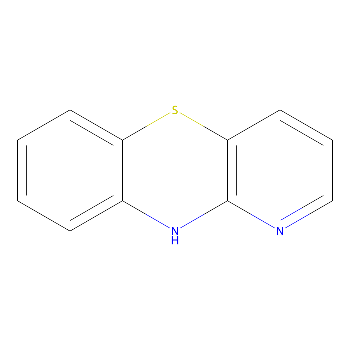 Azaphenothiazine molecular structure, CAS 261-96-1